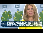 WETTER IN DEUTSCHLAND: Regen im Osten, Sonne im Westen – krasser Kontrast am Wochenende!