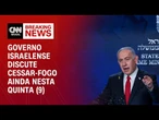 Governo de Israel se reúne para dar continuidade a primeira etapa do acordo de paz | CNN 360º