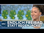 SOMMERFERIEN STARTEN MIT SONNE: Freibad statt Regenjacke? In diesen Gebieten wird es sonnig!