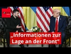 Nach Trump-Wende macht Selenskyj mysteriöse Andeutung