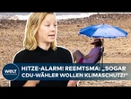 DEUTSCHLAND: Klimakrise! FFF-Sprecherin Reemtsma rechnet mit Bundesregierung ab!