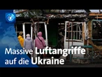Raketen statt Friedensgespräche: Russland greift die Ukraine aus der Luft massiv an