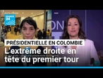 Colombie - La droite en tête du premier tour de la présidentielle • FRANCE 24