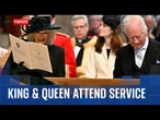 King delivers Easter message in which he says world still needs 'faith, hope and love'