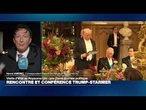 Royaume-Uni : "Pas une seule fois Donald Trump et son épouse ont été au contact de la population"