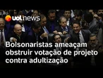 Aliados de Bolsonaro ameaçam impedir votação de PL contra adultização alegando censura nas redes