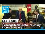 REPLAY - Échange tendu entre Zelensky, Trump et Vance dans le Bureau ovale • FRANCE 24