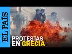 GRECIA | Estallan las protestas por el accidente mortal ferroviario de 2023 | EL PAÍS