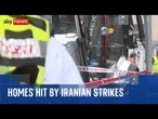 'Significant destruction' of Tel Aviv homes following Iranian strikes