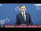 Ziobro: stawiając się przed nieistniejącą komisją okazałbym nonszalancję TK i SN