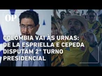 De la Espriella x Cepeda: Colômbia decide neste domingo quem será o novo presidente do país