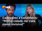 Debate Flow: 'Minha cidade me trata como invisível', diz cadeirante a candidatos à Prefeitura de SP