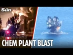 Massive blast hits huge Russia ammo plant as Putin's sea drone blown to bits in Black Sea
