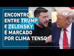 Encontro entre Trump e Zelensky é marcado por clima tenso na Casa Branca