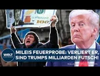 ARGENTINIEN: Mileis Kongresswahlen als Feuerprobe - Trumps Milliarden-Hilfspaket auf dem Spiel