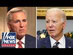 'NOT THERE': Kevin McCarthy says it's time to remove Biden as president