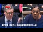 PMQs: Badenoch attacks Starmer over cost of living and farmers