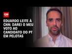 Eduardo Leite à CNN: Darei o meu voto ao candidato do PT em Pelotas | BASTIDORES CNN