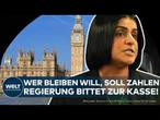 GROSSBRITANNIEN: Neue Asylregeln! Regierung bittet Asylbewerber zur Kasse