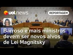 Depois de Moraes, governo Trump quer aplicar Lei Magnitsky a mais ministros do STF | Mariana Sanches