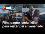Filha que pagou 'serial killer' para matar pai envenenado com feijoada é presa no RJ; confira