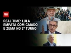 Real Time: Lula empata com Caiado e Zema em 2º turno, e vence Flávio | CNN NOVO DIA