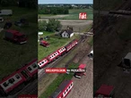 TRWA PODNOSZENIE POCIĄGU PO WYPADKU W GARBATCE!