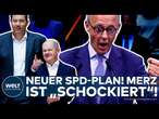 DEUTSCHLAND: Neue SPD-Strategie für den Wahlkampf! Friedrich Merz ist 