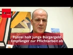 Polizei holt junge Bürgergeld-Empfänger zur Pflichtarbeit ab – Landrat erzählt, was sie erleben