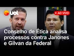 Conselho de Ética analisa processos contra os deputados Gilvan da Federal e André Janones; ao vivo