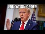 LIVE: Trump signs executive order demanding US Education Dept shutdown