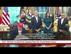 Trump: Onorato di ospitare Gianni Infantino, viene dalla meravigliosa Italia