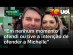 Flávio Bolsonaro pede desculpas a Michelle após acusações de 'punhalada'