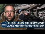 PUTINS KRIEG: Lage an Front spitzt sich zu! Russland stürmt im Donbass weiter vor