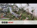 Mayotte: Growing fears of high death toll after Cyclone Chido | BBC News