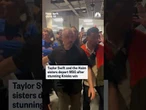 Taylor Swift and the Haim sisters depart MSG after stunning Knicks win