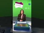 24-Sekunden-Challenge mit tagesschau24-Moderatorin Damla Hekimoğlu. #shorts #tagesschau24