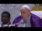 Pope Francis thanks supporters for prayers in audio message