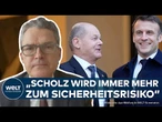 PUTINS KRIEG: Lässt Olaf Scholz die Ukraine im Stich? Schwerwiegende Versäumnisse des Bundeskanzlers