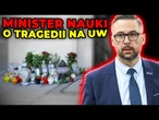 Atak na UW: Minister Kulasek komentuje tragedię i alarmy bombowe