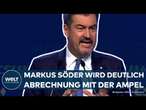 AUGSBURG: CSU-Parteitag! Einigkeit mit der CDU und scharfe Ampel-Kritik von Markus Söder