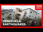Rescuers searching rubble after Venezuela's strongest earthquake since 1900 | BBC News