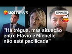 Flávio Bolsonaro pede desculpa a Michelle em momento de desespero, mas não há pacificação | Sakamoto