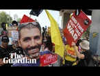 Israeli hostage families block roads to call for release of relatives