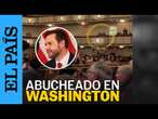 ESTADOS UNIDOS | El momento en que J.D. Vance, vice de TRUMP, es abucheado en Washington | EL PAÍS