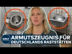 DEUTSCHLAND: Armutszeugnis! Toiletten im ADAC-Check so schlecht wie seit Jahren nicht mehr