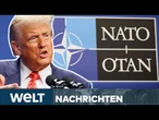 NATO-GIPFEL: Verbündete folgen Trumps Forderung! Fünf-Prozent-Ziel beschlossen | WELT STREAM