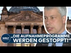 MERZ-REGIERUNG STARTET: „Aufnahmeprogramme gestoppt!“ – Jetzt kommt die harte Linie an der Grenze!