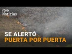 INCENDIO ALMERÍA | El aviso a los VECINOS se realizó "PUERTA a PUERTA" | RTVE Noticias