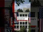 US President Donald Trump is leaving his mark on the US capital. #BBCNews